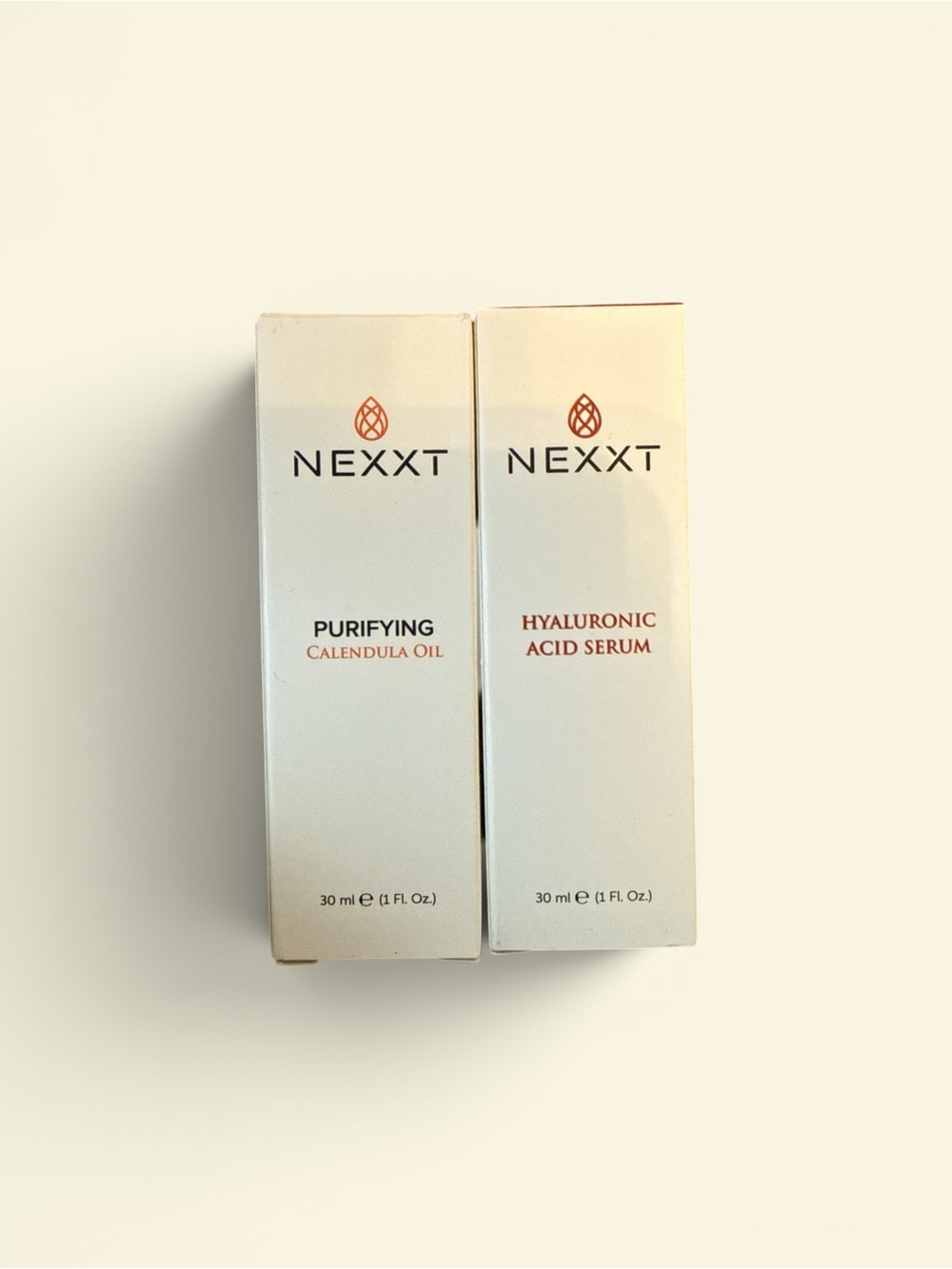 NEXXT Purifying Calendula Oil & Hyaluronic Acid Serum Duo - 1 fl oz